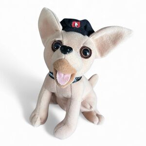 Vintage Taco Bell Chihuahua Plush Yo Quiero Taco Bell Restaurant Mascot W/ Hat